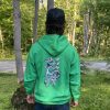 Zip Hoodie Vert (Kelly Green) – Image 3