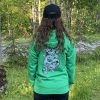 Zip Hoodie Vert (Kelly Green) – Image 7
